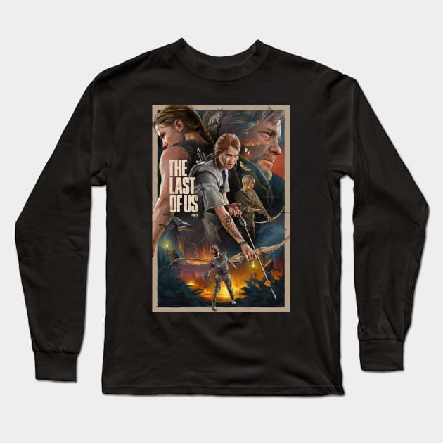 The Last of Us Long Sleeve T-Shirt by TwelveWay